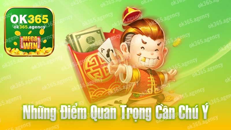 Những điểm quan trọng cần chú ý khi rút tiền OK365.