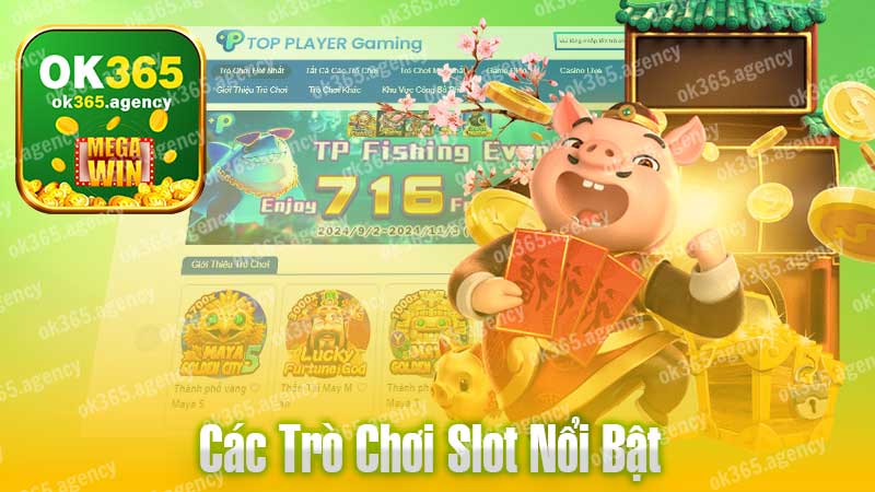 Các trò chơi Slot nổi bật tại HB.